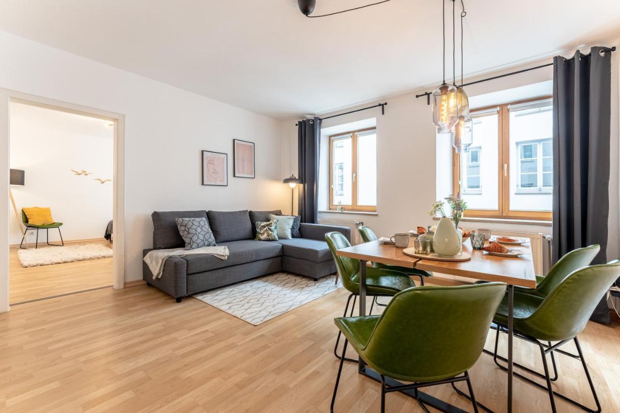 Altstadt Apartments Zentral Am Rathaus Augsburg Dış mekan fotoğraf