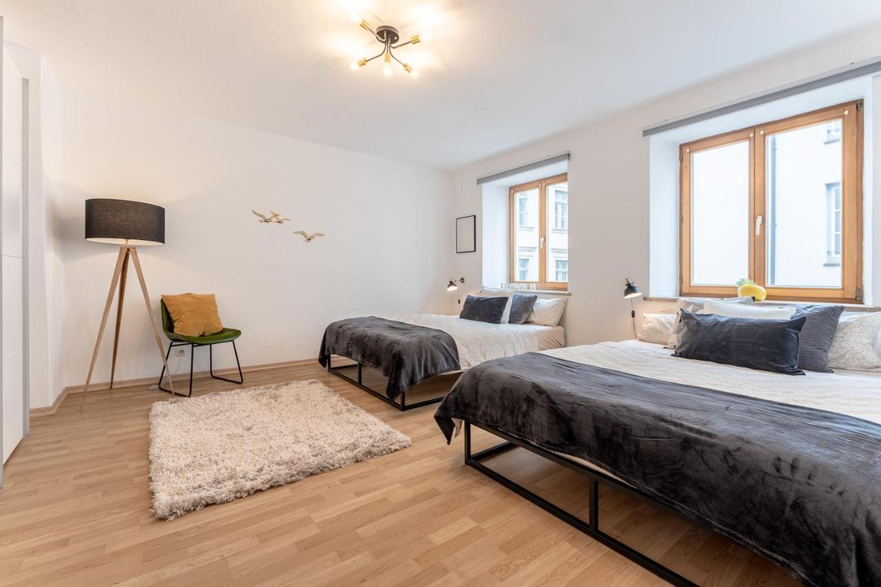 Altstadt Apartments Zentral Am Rathaus Augsburg Dış mekan fotoğraf