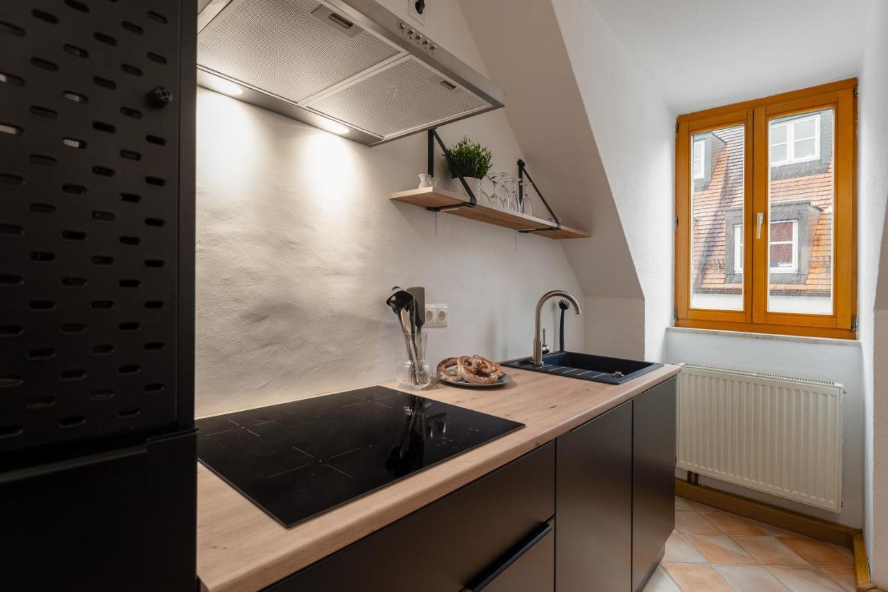 Altstadt Apartments Zentral Am Rathaus Augsburg Dış mekan fotoğraf